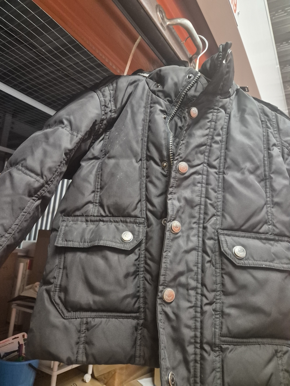 Pajar Boys Black Quilted Puffer Jacket